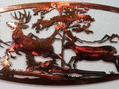 Deer-in-the-woods-oval-copper-plated-1024x398